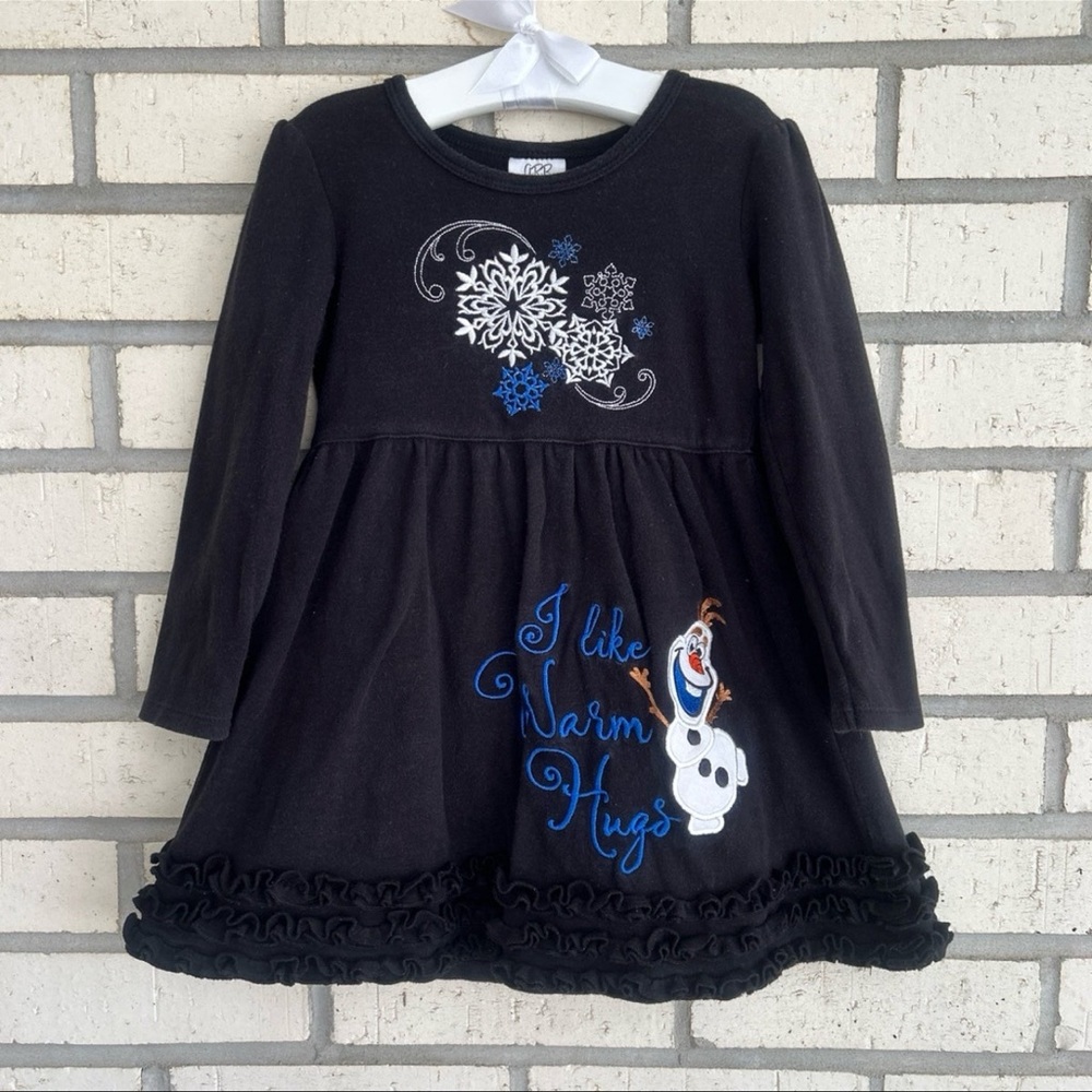 Frozen Olaf Appliqué Dress